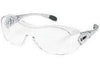 Crews OG110AF Law Over-The-Glasses Dielectric Safety Glasses With Gray Polycarbonate Frame And Clear Polycarbonate Duramass AF4 Anti-Fog Anti-Scratch Lens  (1/EA)