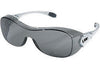 Crews OG112AF Law Over-The-Glasses Dielectric Safety Glasses With Gray Nylon Frame And Gray Polycarbonate Duramass AF4 Anti-Fog Anti-Scratch Lens  (1/EA)