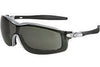 Crews RT122AF Rattler Safety Glasses With Silver Nylon Frame, Gray Polycarbonate Duramass Anti-Fog Anti-Scratch Lens And Adjustable Head Band  (1/PR)