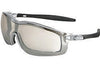 Crews RT129AF Rattler Safety Glasses With Silver Nylon Frame, Clear Indoor/Outdoor Mirror Polycarbonate Duramass Anti-Fog Anti-Scratch Lens And Adjustable Head Band  (1/PR)