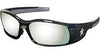 Crews SR117 Swagger Safety Glasses With Black Polycarbonate Frame And Silver Mirror Polycarbonate Duramass Anti-Scratch Lens  (1/EA)