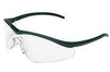 Crews T1110AF Triwear Safety Glasses With Onyx Nylon Frame, Clear Polycarbonate Duramass AF4 Anti-Fog Anti-Scratch Lens And Carrying Case And Breakaway Cord And Black Temple Sleeve  (1/EA)