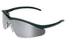 Crews T1117 Triwear Safety Glasses With Onyx Nylon Frame, Silver Mirror Polycarbonate Duramass Anti-Fog Anti-Scratch Lens And Carrying Case And Breakaway Cord And Black Temple Sleeve  (12/EA)