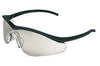 Crews T1119AF Triwear Safety Glasses With Onyx Nylon Frame, Clear Indoor/Outdoor Mirror Polycarbonate Duramass AF4 Anti-Fog Anti-Scratch Lens And Carrying Case And Breakaway Cord And Black Temple Sleeve  (1/EA)