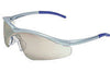 Crews T1149AF Triwear Safety Glasses With Steel Nylon Frame, Clear Indoor/Outdoor Mirror Polycarbonate Duramass AF4 Anti-Fog Anti-Scratch Lens And Carrying Case And Breakaway Cord And Black Temple Sleeve  (12/EA)