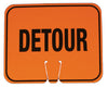 NMC CS7-SAFETY CONE SIGNS, DETOUR, 10.375 X 12.625 (1 EACH)