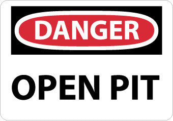 NMC D109P-DANGER, OPEN PIT, 7X10, PS VINYL (1 EACH)