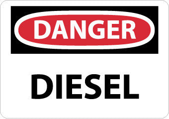 NMC D127P-DANGER, DIESEL, 7X10, PS VINYL (1 EACH)