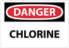 NMC D15A-DANGER, CHLORINE, 7X10, .040 ALUM (1 EACH)