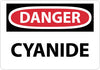 NMC D426AB-DANGER, CYANIDE, 10X14, .040 ALUM (1 EACH)