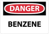 NMC D480AB-DANGER, BENZENE, 10X14, .040 ALUM (1 EACH)