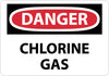 NMC D484PB-DANGER, CHLORINE GAS, 10X14, PS VINYL (1 EACH)