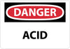 NMC D5PB-DANGER, ACID, 10X14, PS VINYL (1 EACH)