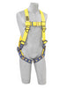 DBI/SALA 1102000 Universal Delta No-Tangle Full Body/Vest Style Harness With Back And Shoulder Retrieval D-Ring And Tongue Leg Strap Buckle  (1/EA)