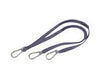 DBI/SALA 1150917 34" - 50" Nylon Web Single-Leg Tool Lanyard With Triple Carabiner Hook at Ends  (1/EA)