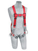 DBI/SALA 1191205 Medium/Large Protecta PRO Full Body/Vest Style Harness With Back And Side D-Ring And Pass-Thru Leg Strap Buckle  (1/EA)
