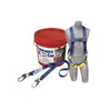 DBI/SALA 2199802 Protecta PRO Compliance-In-A-Can Light Roofer's Fall Protection Kit (Includes 1191995 First Harness, 1341001 Pro 6' Single-Leg Shock Absorbing Lanyard, Bucket And 3600 lb Gated Hooks)  (1/EA)