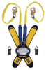 DBI/SALA 3102115 7 1/2' Talon Tie-Back Twin-Leg Self Retracting 1" Nylon Web Lifeline With Delta Comfort Pad, (2) Lanyard Keepers, 5/8" Gate Opening, Steel Snap Hook, Tie-Back Hooks And Quick Connector  (1/EA)