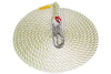 DBI/SALA AC230A1 100' Vertical 5/8" Nylon Rope Lifeline With AJ514A Carabiner  (1/EA)