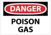 NMC D82P-DANGER, POISON GAS, 7X10, PS VINYL (1 EACH)