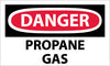 NMC D84AP-DANGER, PROPANE GAS, 3X5, PS VINYL (PAK OF 5)