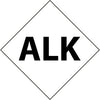 NMC DCL136-NFPA  LABEL SYMBOL, ALK, 6'' (5/PK), PS VINYL (PAK OF 5)