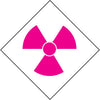 NMC DCL151-NFPA  LABEL SYMBOL, RADIATION, 1'' (5/PK), PS VINYL (PAK OF 5)