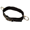 Miller 124NMBK by Honeywell Medium 35" - 43" 1 3/4" Nylon Web Body Belt With Tongue Buckle And (2) Side D-Rings  (1/EA)