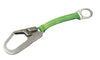 Miller 480Z7/19INGN by Honeywell 19" Green Web Steel Anchorage Connector With 2 1/2" Rebar Hook And D-Ring  (1/EA)
