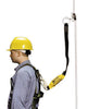 Miller 8175SLSZ73FY by Honeywell Trailing Stainless Steel Rope Grab With 3' SofStop Shock Absorber Lanyard And Locking Snap Hook  (1/EA)