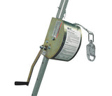 Miller 8442-Z7/65FT by Honeywell 65' ManHandler Personnel-Rated 3/16" Galvanized Steel Wire Rope Hoist