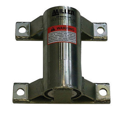 Miller DH8SS by Honeywell DuraHoist Confined Space Wall PVC And Steel Mounting Sleeve With PVC Sleeve Liner  (1/EA)