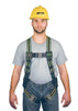 Miller E650/UGN by Honeywell Universal DuraFlex Construction/Full Body Style Harness With Back D-Ring, Friction Shoulder Strap Buckle, Mating Leg And Chest Strap Buckle, Sub-Pelvic Strap, Pull-Up Adjustment, Pull-Free Lanyard Ring And Belt Loop  (1/EA)