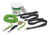 Miller HLLR230FT by Honeywell 30' TechLine Two-Worker Temporary Horizontal Kernmantle Rope Lifeline Kit  (1/EA)
