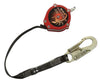 Miller PFL-4/9FT by Honeywell 9' Scorpion Polyester Web Retractable Personal Fall Limiter With Locking Snap Hook End Connector And Twist Steel Carabiner And Swivel Shackle Unit Connector  (1/EA)