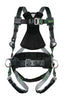 Miller RDT-QC-BDP/UBK by Honeywell Universal DualTech Revolution Full Body Style Harness With Back And Side D-Ring And Pad, Quick Connect Chest And Leg Strap Buckle, Sub-Pelvic Strap And Removable Belt  (1/EA)