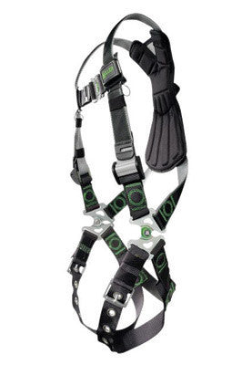 Miller RDT-TB/UBK by Honeywell Universal DualTech Revolution Full Body Style Harness With Back D-Ring, Quick Connect Chest Strap Buckle, Tongue Leg Strap Buckle And Sub-Pelvic Strap  (1/EA)