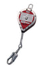 Miller RL20GZ720FT by Honeywell 20' MightyLite Self-Retracting 3/16" Galvanized Cable Lifeline With Tagline And Carabiner, ANSI Z359  (1/EA)