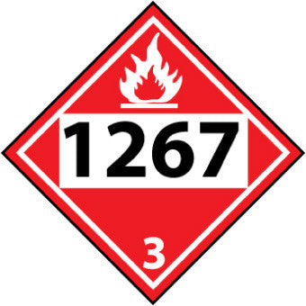 NMC DL139BP-PLACARD, 1267 3, 10.75X10.75, PS VINYL (1 EACH)