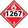 NMC DL139BP-PLACARD, 1267 3, 10.75X10.75, PS VINYL (1 EACH)