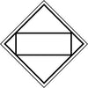 NMC DL61BR-PLACARD, BLANK ALTERNATE, 10 3/4X10 3/4, RIGID PLASTIC (1 EACH)