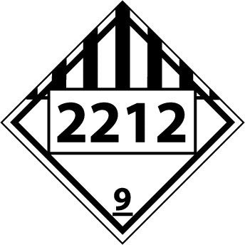 NMC DL82BR-PLACARD, FOUR DIGIT 2212, 10 3/4X10 3/4, RIGID PLASTIC (1 EACH)