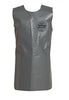 DuPont TP284TGYLG00 Large Gray 41 1/4" SafeSPEC 2.0 Tychem ThermoPro Chemical Protection Sleeveless Apron With Taped Seam, Nomex Waist Strap And Nylon Buckle Closure (4 Per Case)  (1/CA)