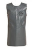 DuPont TP284TGY2X00 2X Gray 44 1/4" SafeSPEC 2.0 Tychem ThermoPro Chemical Protection Sleeveless Apron With Taped Seam, Nomex Waist Strap And Nylon Buckle Closure (4 Per Case)  (1/CA)