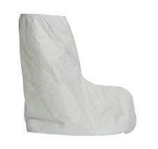 DuPont TY454SWH00010000 One Size Fits All White 16" Safespec 2.0 5.4 mil Tyvek Disposable Boot Cover With Elastic Closure (100 Per Case)