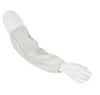 DuPont TY500SWH00020000 One Size Fits All White 18" Safespec 2.0 5.4 mil Tyvek Disposable Sleeve With Elastic Closure (200/EA Per Case)