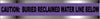 NMC DT2 PRW-DETECTABLE UNDERGROUND TAPE, CAUTION RECLAIMED WATER LINE BELOW , 2''X1000' (1 ROLL)