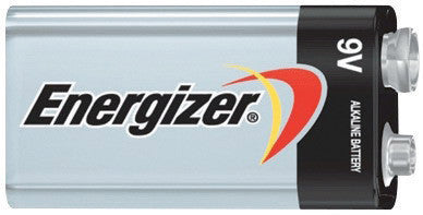 Energizer 522BP Eveready MAX 9 Volt Alkaline Battery With Miniature Snap Terminal (1 Per Card)  (1/EA)
