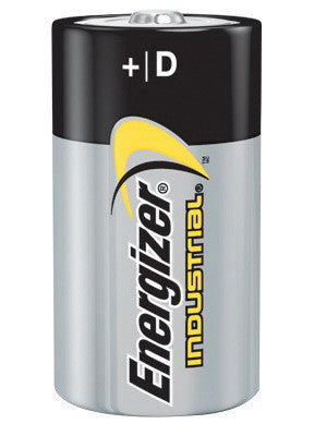 Energizer EN95 Eveready 1.5 Volt D General Purpose Alkaline Battery With Flat Contact Terminal (Bulk)  (12/EA)