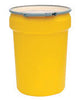 Eagle 1601M 30 Gallon Yellow HDPE Open Head Containment Labpack With Metal Lever-Lock Ring  (1/EA)